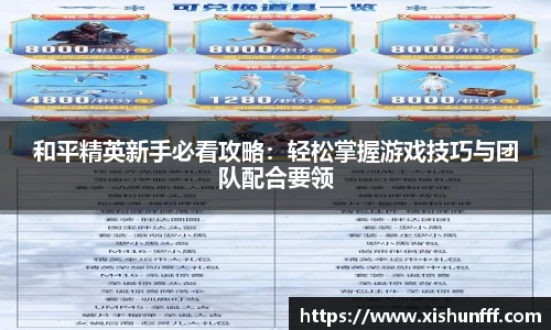 和平精英新手必看攻略：轻松掌握游戏技巧与团队配合要领